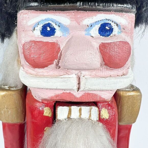 Vintage Hand Painter 17” Nutcracker Soldier - Picture 3 of 9